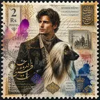 male-and-afghan-postage-stamp